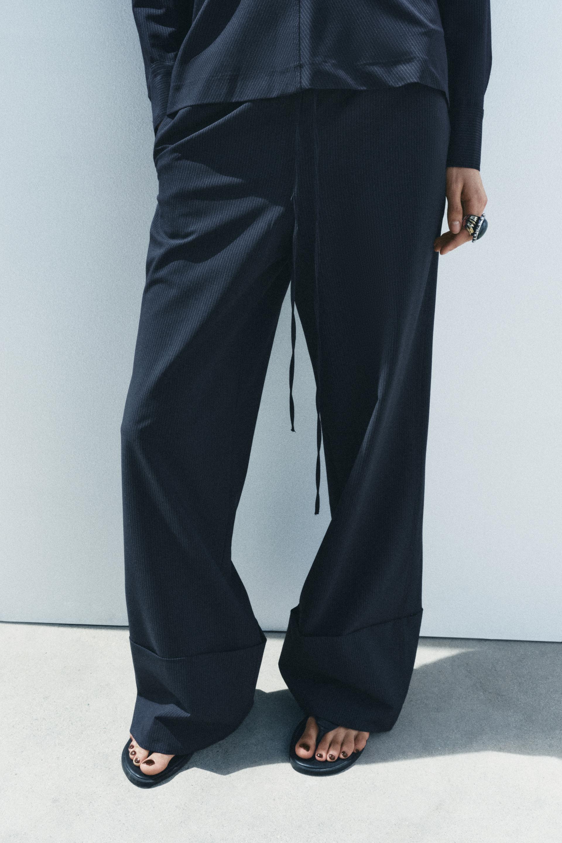 Zara streifen hose Clearance